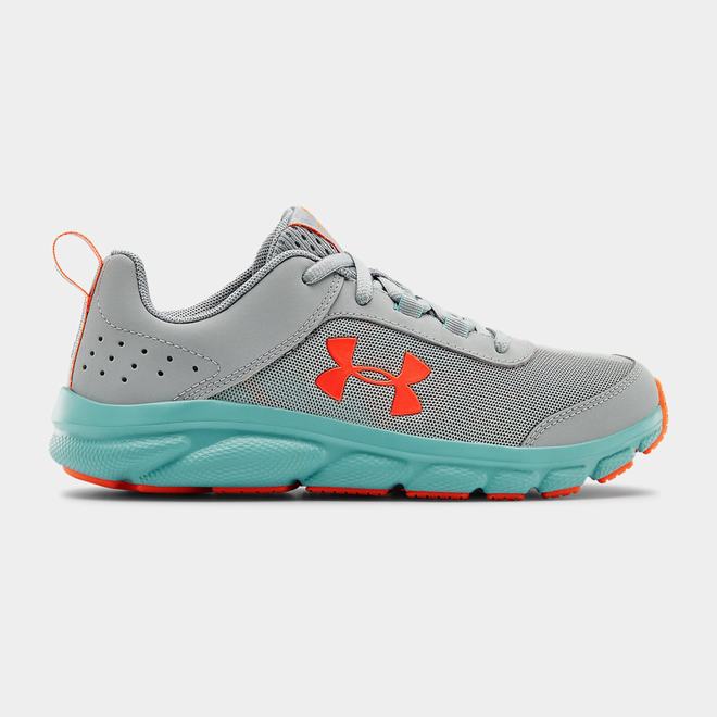 Under Armour Assert 8 - Chlapcenske Bezecke Topanky - Modre/Žlté